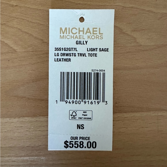 Michael Kors Large Draw String Travel Tote - Picture 7 of 7